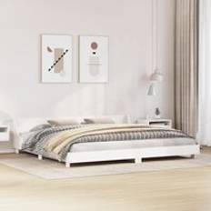Beds & Mattresses Berkfield Home Bed Frame without Mattress 180x200 cm Super King Solid Wood Pine