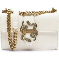 Dame - Hvid Tasker Just Cavalli Ikonisk Slange Crossbody Taske - Hvid