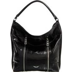 Zadig & Voltaire Borse Zadig & Voltaire Hobo Bags Vintage Patent - Black