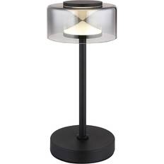 Akryl - Transparent Bordslampor Globo Lighting Belinda LED Rökgrå 33 cm Metall Bordslampa