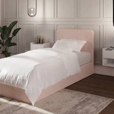GFW Chiswick Single Side Lift Ottoman - Pink Frame Bed