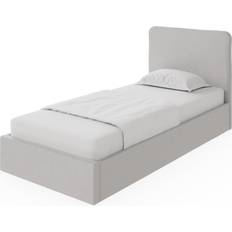 GFW Chiswick Single Side Lift Ottoman - Grey Frame Bed