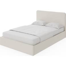 GFW Chiswick Small Double Side Lift Ottoman - Natural Frame Bed