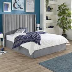Frame Beds on sale Aspire Helix Ottoman Storage - Grey - King Frame Bed
