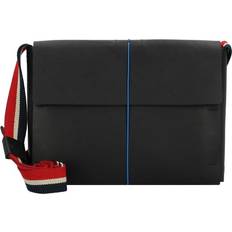 Black - Leather Messenger Bags Harold's Messenger Leather - Black