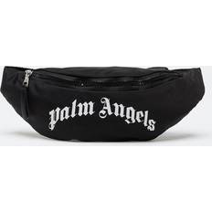 Palm Angels Waistbag Kids Curved Logo Fanny Pack - Black/White