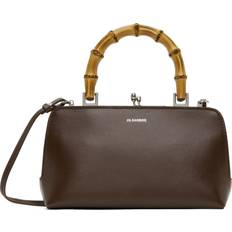 Jil Sander Väskor Jil Sander Goji Bamboo Mini Väska - Burgundy