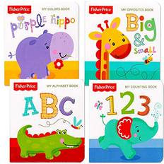 Fisher Price Activity Books Fisher Price My First Books Set of 4 Baby Toddler Board Books