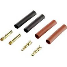 Battery Plug 2 mm Gold-plated 2 Pair