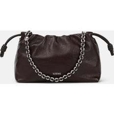 Sølv Bucket Bags Loewe Flamenco Small Leather Bucket Bag - Brown