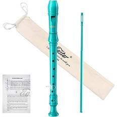 Soprano German Fingering C Key Recorder Instrument 3 Piece