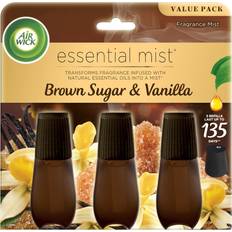 Air Wick Essential Mist Refill 3ct Brown Sugar & Vanilla Candlestick, Candle & Home Fragrance