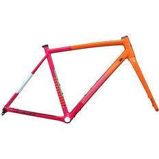 Specialized Crux DSW Frameset Gloss Amber Glow Vivid Pink Metallic Midnight Shadow Speckle