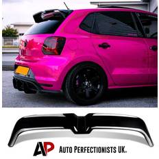 Bodywork Auto Perfectionists UK Vw Polo MK5 6R 6C GTI R Oettinger Style Rear Gloss Black Roof Spoiler Boot Wing