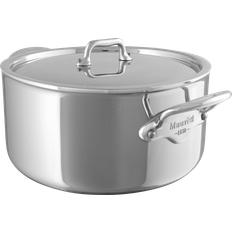 Mauviel Cook Style with lid 0.449 gal 6.299 "