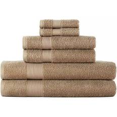 JC Penney Heritage Oversized Spa One Size Bath Towel Beige (152.4x76.2cm)