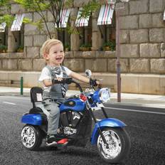 Electric Ride-on Bikes Hivvago 6V 3 Wheel Kids Motorcycle Blue