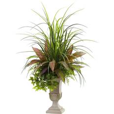 Potted Plants Bellanest 3ft Mixed Grass Dracaena Sage Ivy & Fern with Planter