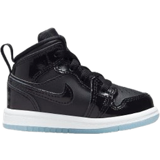 Nike Air Jordan 1 Mid SE TD 'Space Jam' - Black Infant