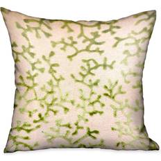 Florals Complete Decoration Pillows Plutus Brands Sage Reef Apple Green Floral Luxury Throw Pillow Complete Decoration Pillows Green