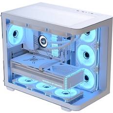 AeroCool Geh Midi P500C-G-WT-v1 Tempered Glas