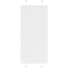 100 cm Persienner vidaXL Plisségardin Hvid 60x100 cm Stofbredde 59.4 cm