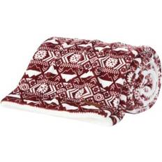 Columbia Cozy Sherpa Plush Throw - Blankets Pink