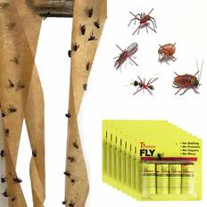 INF Piège à Mouches Rouleau Papier Anti-Mouches Paquet 16