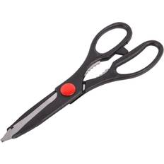 Stainless Steel Kitchen Scissors Ashley Multifunctional Stainless Steel 21.5 cm Black Kitchen Scissors