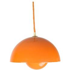 Flowerpot vp1 &Tradition Flowerpot VP1 Yellow Pendant Lamp ∅ 21cm