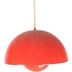 Flowerpot vp1 &Tradition Flowerpot VP1 Orange Pendant Lamp ∅ 23cm