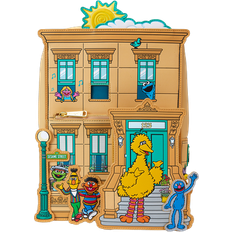 Loungefly Sesame Street Neighborhood Friends Mini Backpack - Plastic/Vegan Leather/Silicone