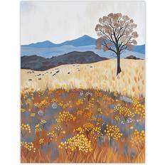 Paper Wall Decor ARTERY8 Colorado Countryside Multicolour Wall Decor 45.7x61cm