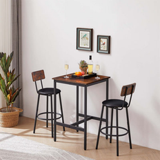 17 Stories Zachery Set with 2 Bar Stools Bar Table