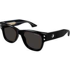 Montblanc MB0381S Men's Sunglasses - Black/Grey