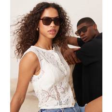 Jeepers Peepers Aviator Sunglasses - Black/Brown