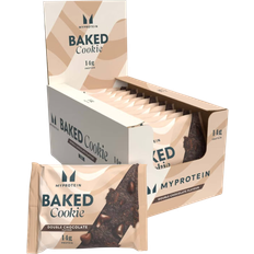 Myprotein Baked Cookie Double Chocolate 12 stk