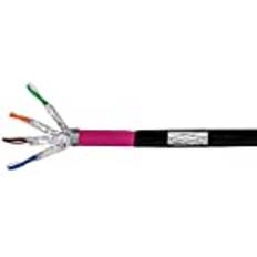 LogiLink CPV0082 Networking Cable Black Pink 100 m Cat7