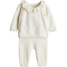 H&M Cotton Set 2-piece - Cream (1131075027)