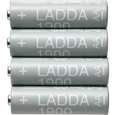 Aa batterier ladda IKEA Ladda AA 1900mAh 4-pack