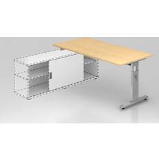 Hammerbacher Anbauschreibtisch OSE16 160 x 80 cm Schreibtisch