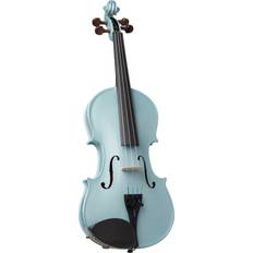 Blue Violins stentor Harlequin Violin Outfit Light Blue 1/2