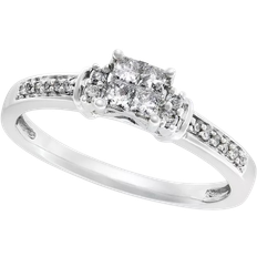 Jewelry Promised Love Promise Ring - White Gold/Diamonds