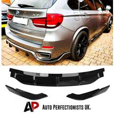 Auto Perfectionists UK BMW X5 F15 X5M Gloss Black Rear Diffuser Lip Valance Bumper