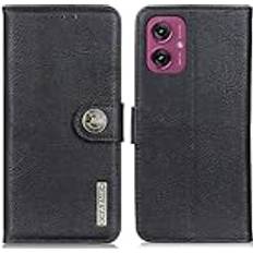 Mobiltilbehør MTK Motorola Moto G55 Lommebok Deksel Svart