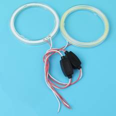 Vehicle Parts Aihontai Headcar Light COB Angel Eye LED Lamp 2pcs
