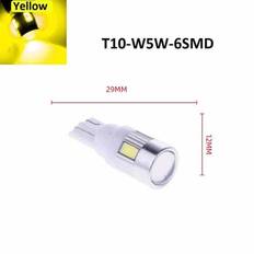 Full Circle T10 W5W 158 192 Xenon Backup Light Bulbs Led Canbus 2pcs