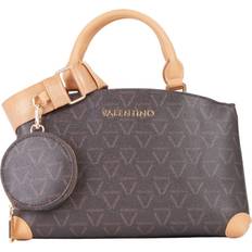 Valentino Brown Polyethylene Handbag