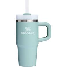 Blue Travel Mugs Stanley Adventure Quencher H2.0 FlowState Tumbler Seafoam Travel Mug 14fl oz