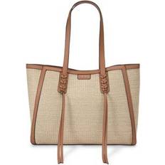 Gold Totes & Shopping Bags Carvela Women's Tote Bag - Tan Raffia Synthetic